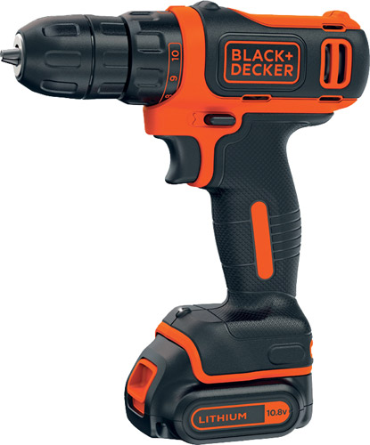 BLACK&DECKER BDCDD12K SARJLI DARBESIZ VIDALAMA TEK AKÜLÜ 10.8V/1.5AH LI-ION